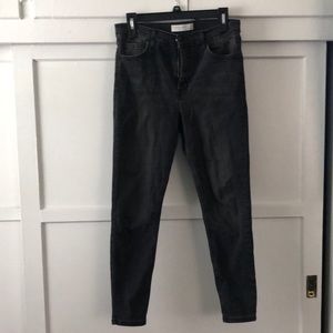 Topshop black skinny jeans